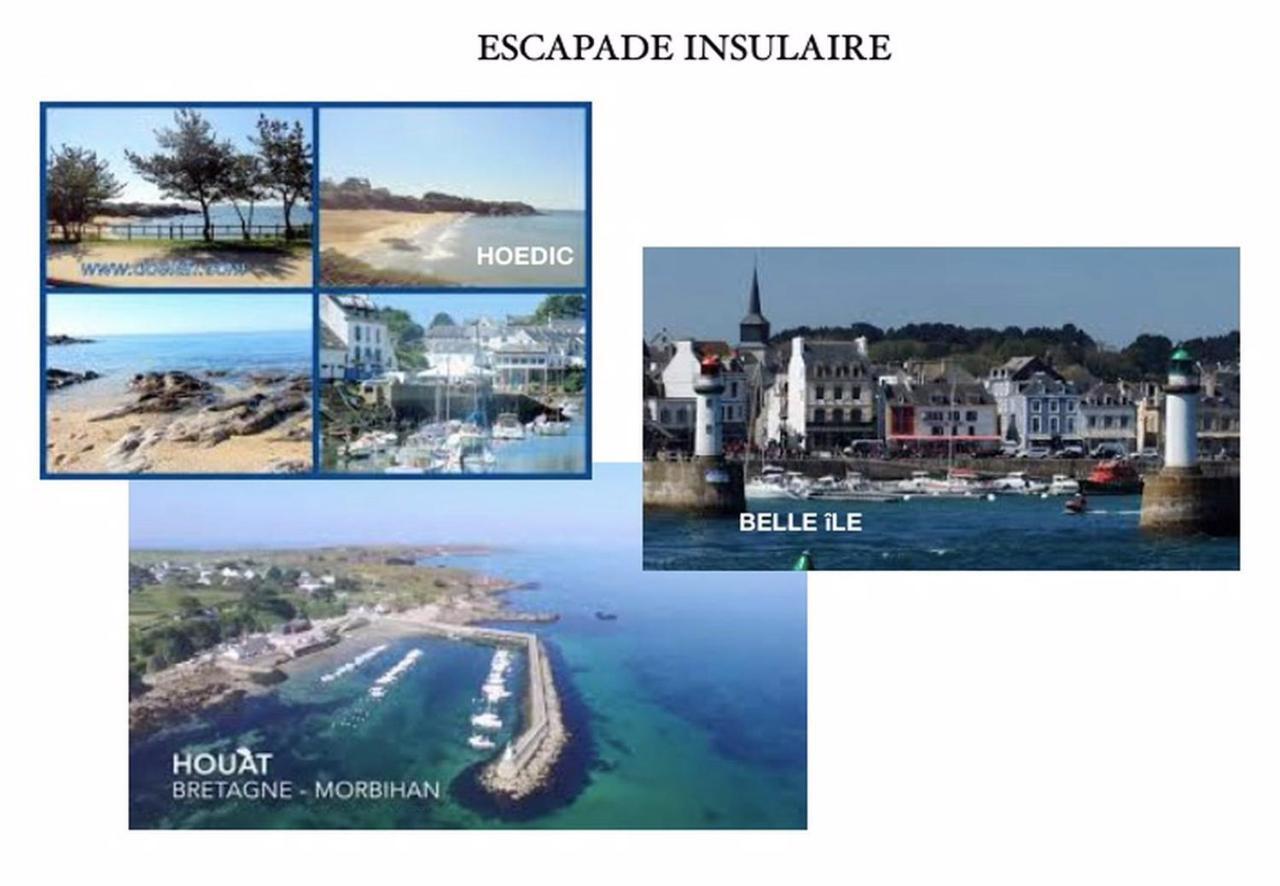 Grand Et Luxueux Appartement Lumineux 4 Pers Vue Mer Wifi Inclus Кіберон Екстер'єр фото