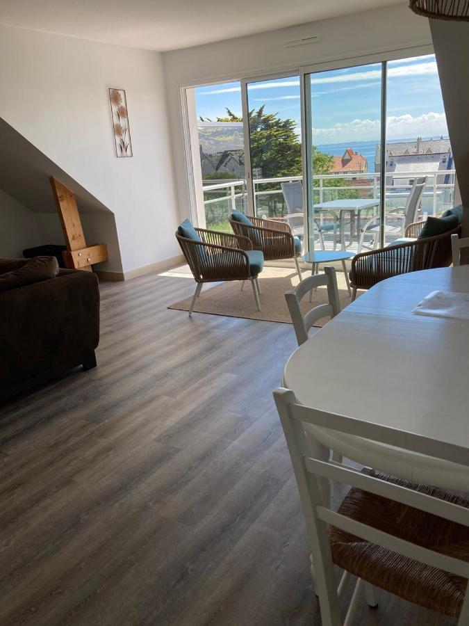 Grand Et Luxueux Appartement Lumineux 4 Pers Vue Mer Wifi Inclus Кіберон Екстер'єр фото